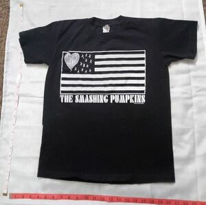 Smashing Pumpkins Anvil Black T-Shirt with Band Graphic